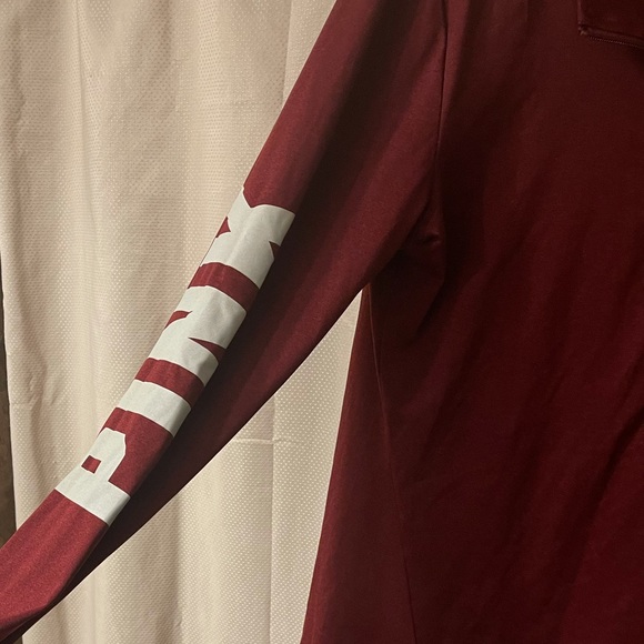 PINK 1/2 Zip Long Sleeve - Picture 5 of 5